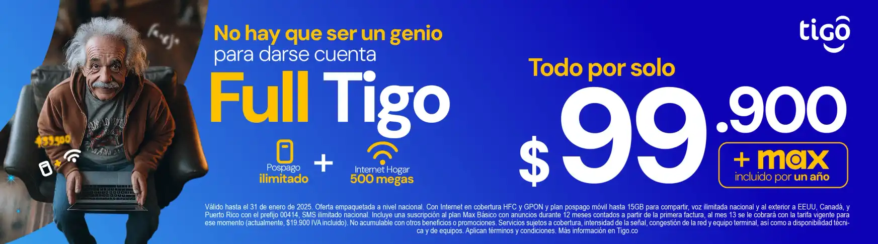 Tigo banner familia tigo