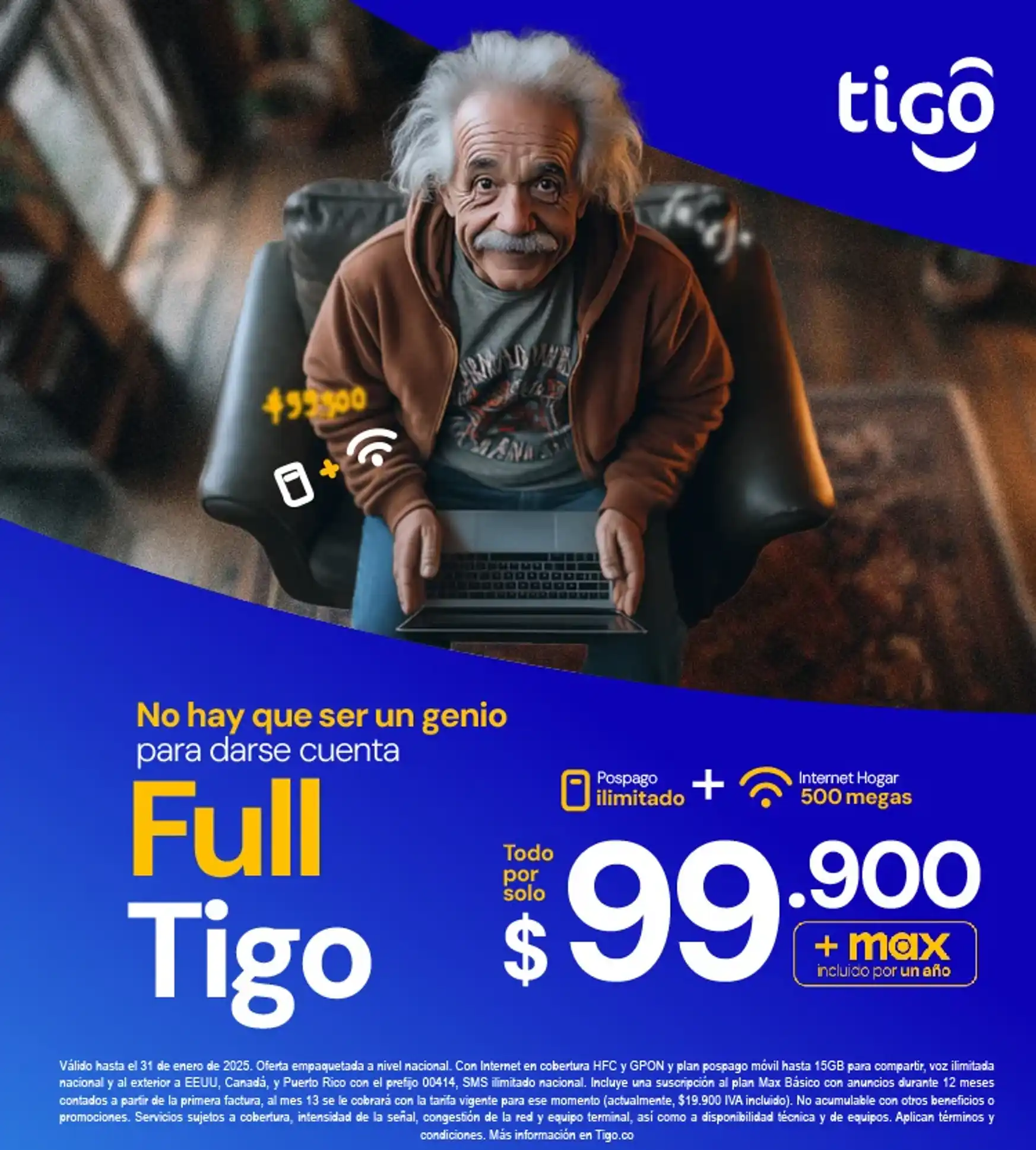 Tigo banner familia tigo