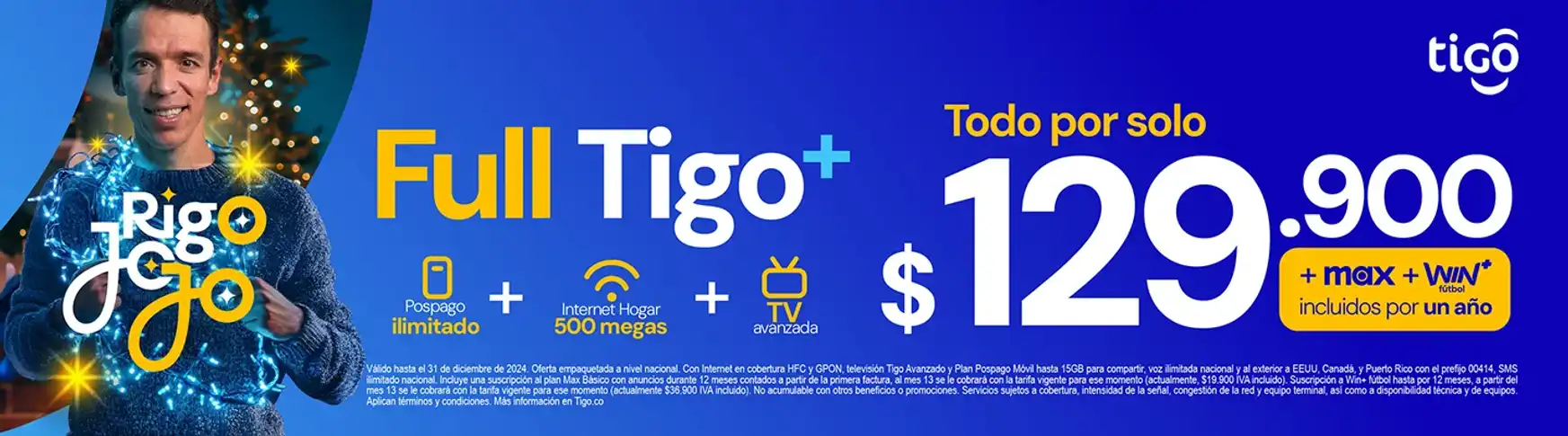 Tigo banner familia tigo